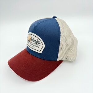 Columbia Men’s Blue and Red Cap, Never Worn